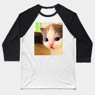 illegally smol baby kitty Baseball T-Shirt